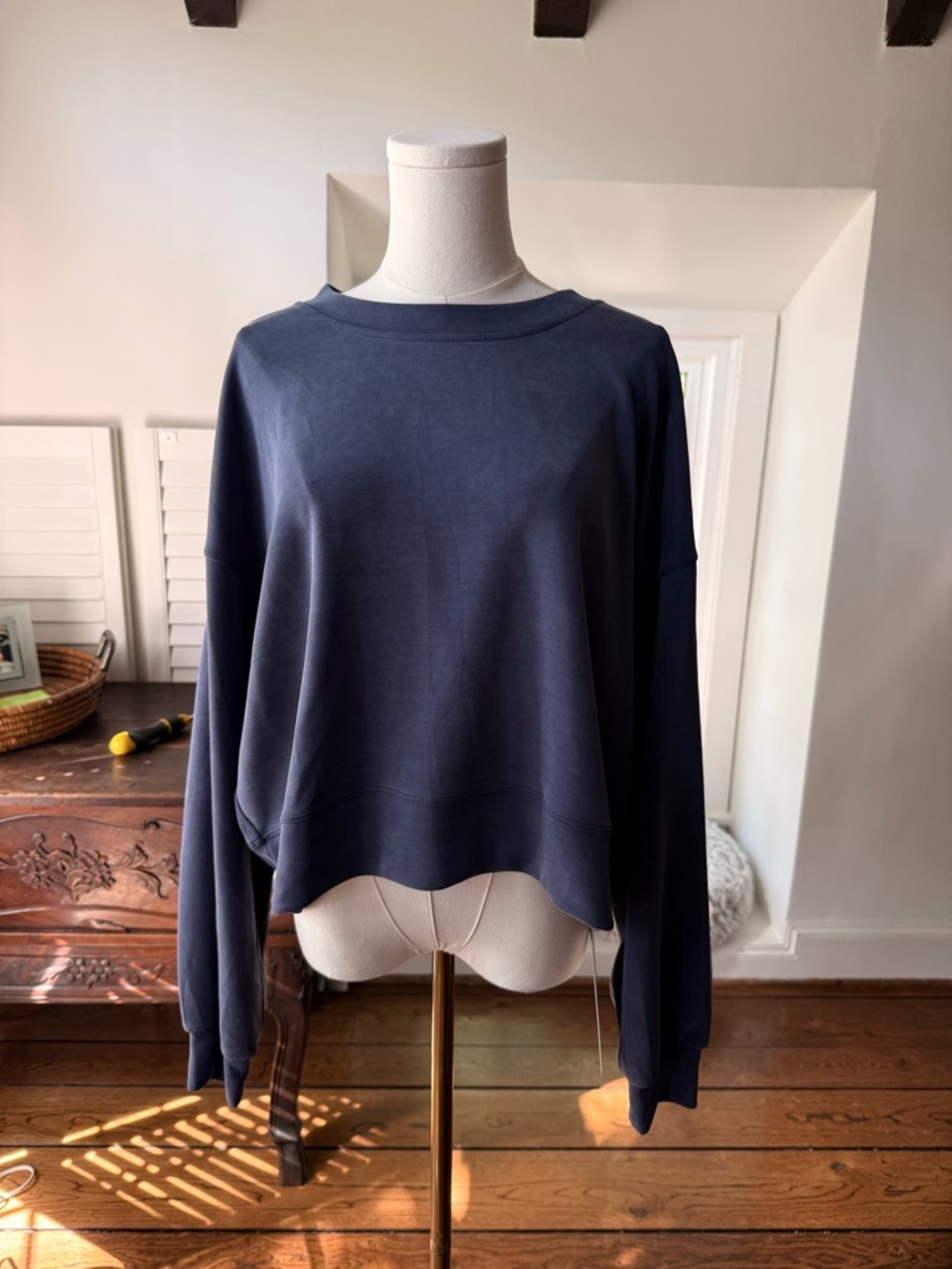 Lululemon Perfectly Oversized Crop Crew Sweatshirt